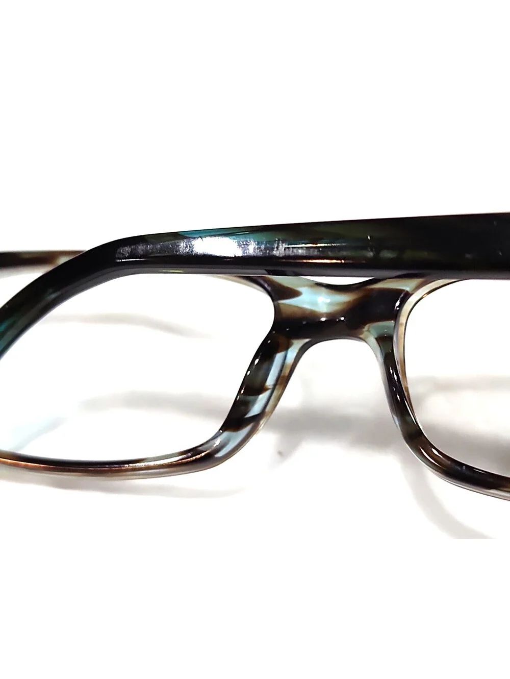 Ray Ban RB5187 5163 Blue Rectangle Eyeglasses 52-16 140